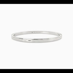 Kendra Scott Zorte bangle bracelet, Silver , M/L NWOT